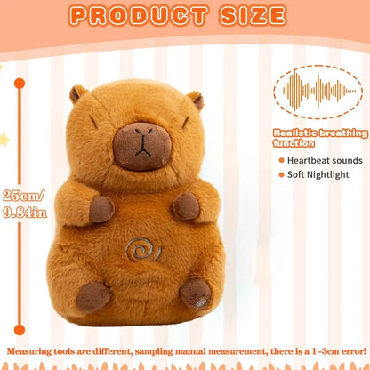 Capybara Plush Simulation Breathimg Capybara Anime Fluffty Toy Cute Doll Stuffed Animals Soft Doll Plush Children Gift by All Mart Bristol Ltd