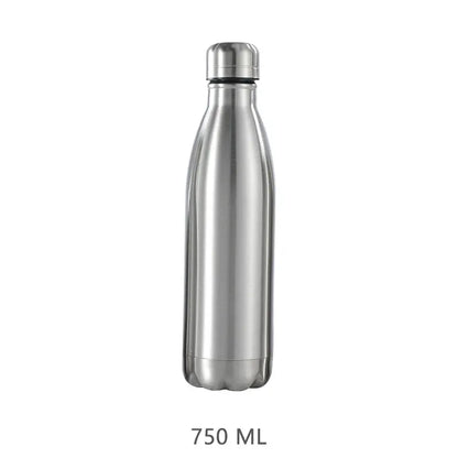 Stainless Steel Water Bottle Hot Cold Water Bottle for Travel Camping Sports Drink Bottles Drinkware Cup Hiking Water Bottle New by All Mart Bristol Ltd