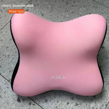 Car Universal Memory Foam Headrest Lumbar Cushion Back Cushion Lumbar Pillow Car Comfort Neck Pillow Car General Accessories by All Mart Bristol Ltd