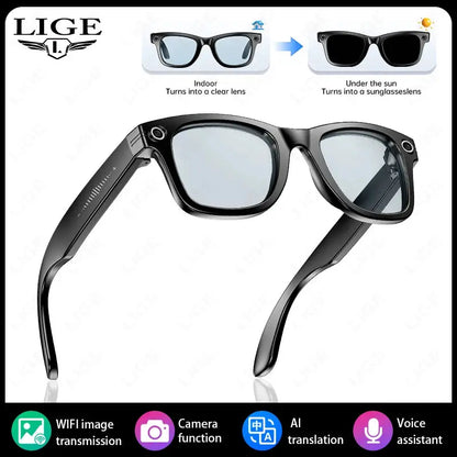 2025 New Upgrade Smart Glasses With Camera Video Recording AI Photo Recognition Bluetooth Call Translation Voice Sunglasses Men by All Mart Bristol Ltd