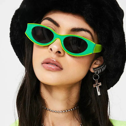 KAMMPT Sunglasses Women Sexy Vintage Cat Eye Sun Glasses Men Fashion Luxury Brand Designer Eyewear Female Oculos De Sol UV400 by All Mart Bristol Ltd