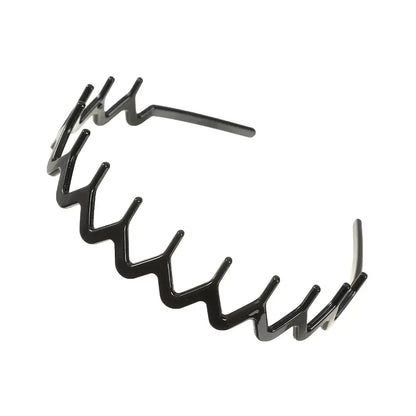 AWAYTR Women Pearl Rhinestones Antislip Hairband For With Teeth Hair Band Headband Hair Hoop Bezel Fashion Hair Accessories by All Mart Bristol Ltd