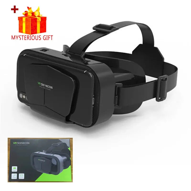VR Glasses Virtual Reality Headset Viar Devices Helmet 3D Lenses Smart Goggles For Smartphones Phone Mobile Gogle Game Accessory by All Mart Bristol Ltd