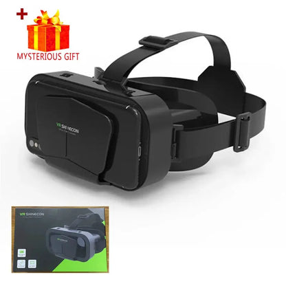 VR Glasses Virtual Reality Headset Viar Devices Helmet 3D Lenses Smart Goggles For Smartphones Phone Mobile Gogle Game Accessory by All Mart Bristol Ltd