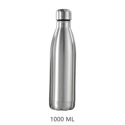 Stainless Steel Water Bottle Hot Cold Water Bottle for Travel Camping Sports Drink Bottles Drinkware Cup Hiking Water Bottle New by All Mart Bristol Ltd