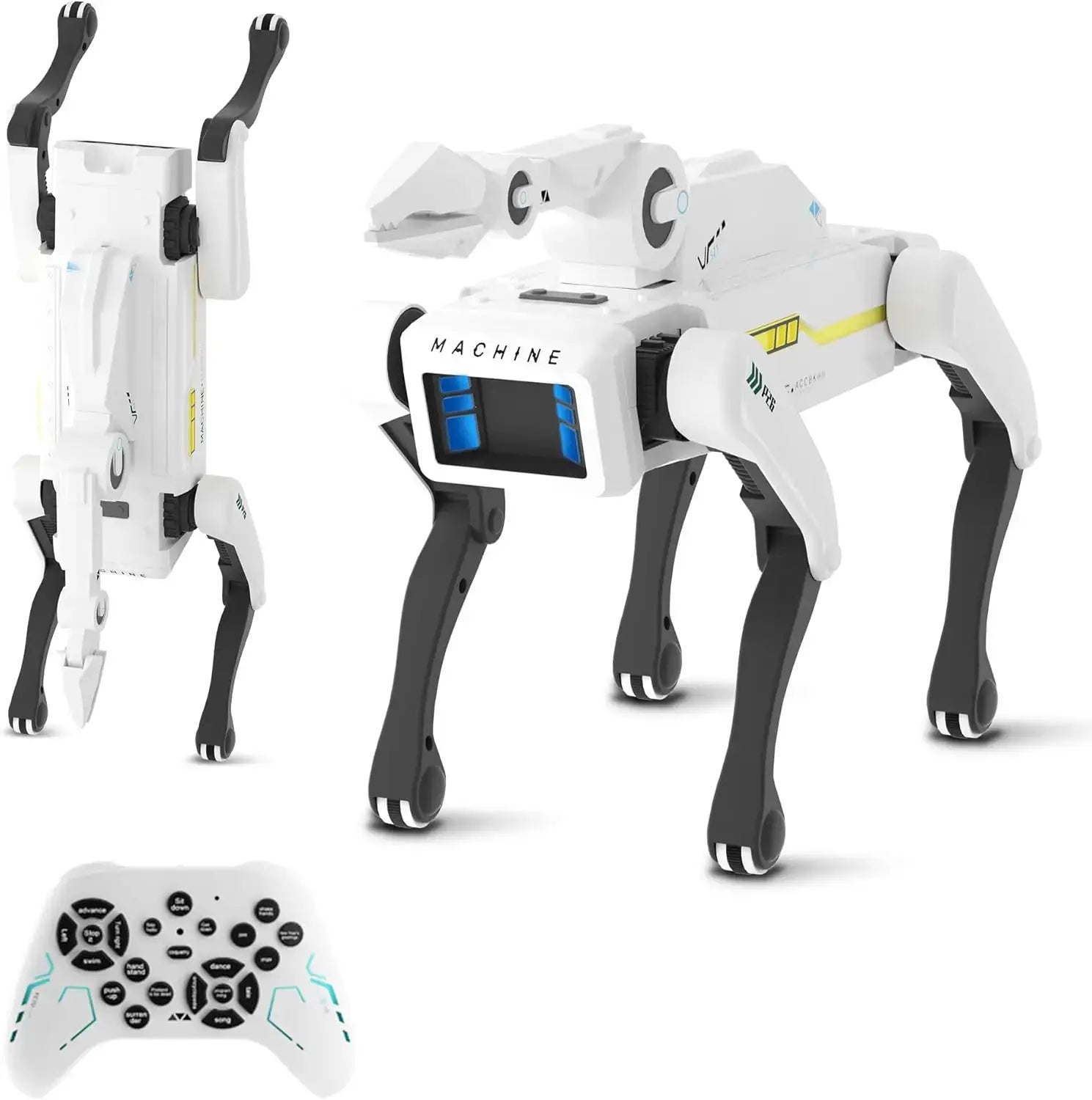 Intelligent AI RC Robot Dog Voice Dialogue APP Remote Control Programming Singing Dancing Machine Dog Kids Toys by All Mart Bristol Ltd