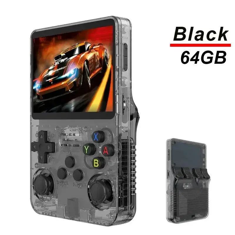 R36S Retro Gaming Console 3.5 Inch IPS Screen with Video Games Classic Emulator Open Source Portable Hand-held Gaming Console by All Mart Bristol Ltd