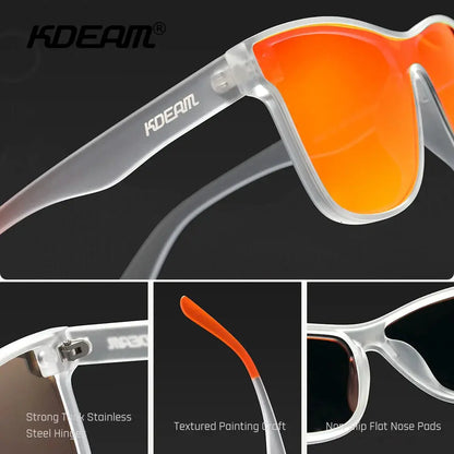 KDEAM Lifestyle Women Men's Sunglasses Polarized Functional Lens Color Enhancing Polarization Sun Glasses Anti-Glare Sunglass by All Mart Bristol Ltd