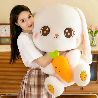 Radish Rabbit Doll Plush Toy Cute Doll Soft Stuffed Animal Sleeping Pillow Cushion Christmas Gifts for Kids and Girls by All Mart Bristol Ltd