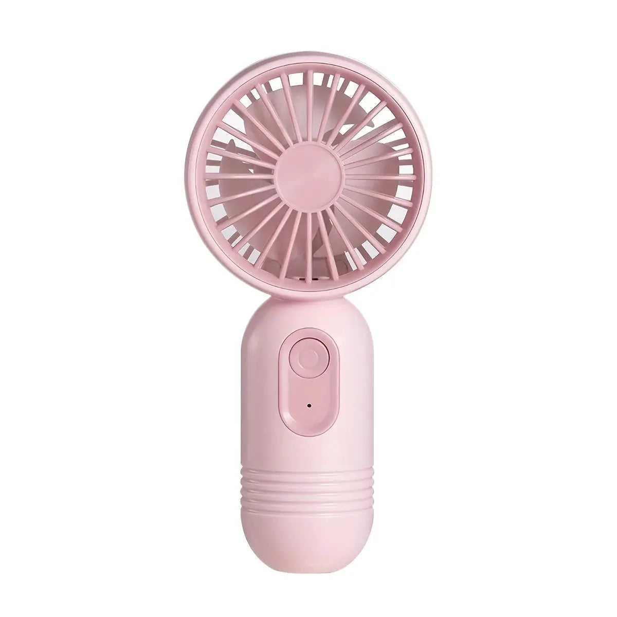 Mini portable fan, handheld small fan, USB charging, 3-speed handheld fan suitable for office, outdoor travel, and camping by All Mart Bristol Ltd