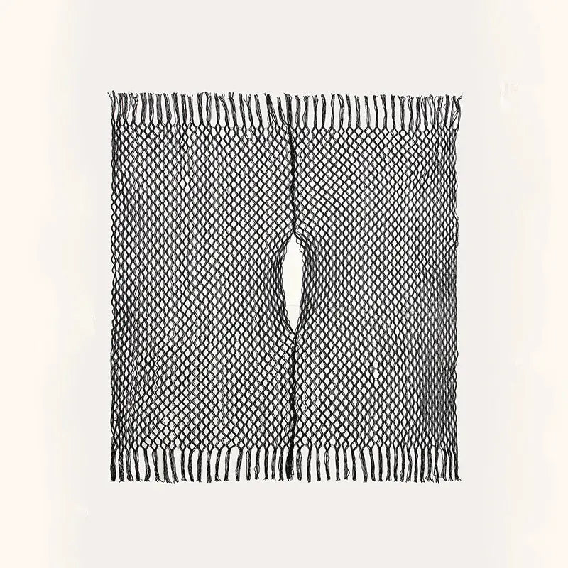 Sexy Lace Shawls for Women Solid Color Gold and Silver Wire Hollow Out Long Pareos with Tessles Muslim Female's Stole by All Mart Bristol Ltd