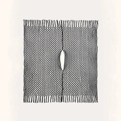 Sexy Lace Shawls for Women Solid Color Gold and Silver Wire Hollow Out Long Pareos with Tessles Muslim Female's Stole by All Mart Bristol Ltd