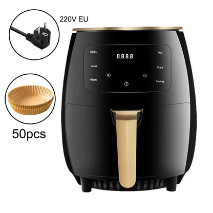 6L Digital Air Fryer with Intelligent Touch Screen by All Mart Bristol Ltd