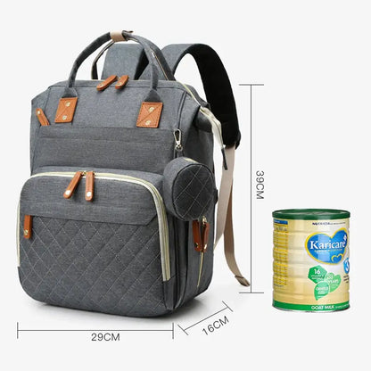 USB Mummy Bag Diaper Bag Backpack Waterproof Mommy Travel Nappy Bag For Baby Care Maternity Stroller Bag Colorful Large Capacity by All Mart Bristol Ltd