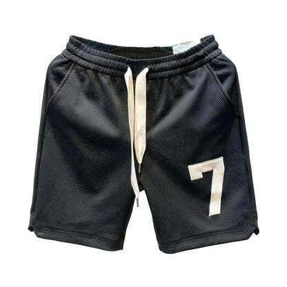 Men Cargo Shorts Adjustable Waistband Shorts Stylish Men's Summer Casual Shorts Elastic Drawstring Waist Wide Leg by All Mart Bristol Ltd