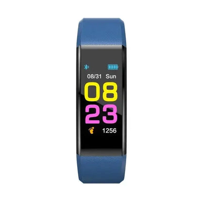 Smart Sports Bracelet Men and Women Pedometer Heart Rate Blood Pressure Fitness Tracker Smartwatch Bluetooth for iOS android+BOX by All Mart Bristol Ltd