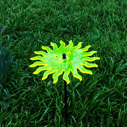 Large SunCatcher Garden Décor Ornament 'Smiling Sun' by Sun Catcher Garden Decor