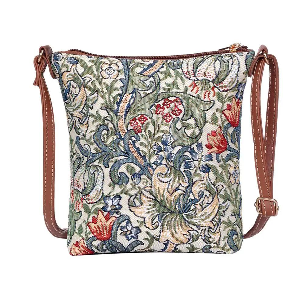 William Morris Golden Lily - Sling Bag by Signare Tapestry