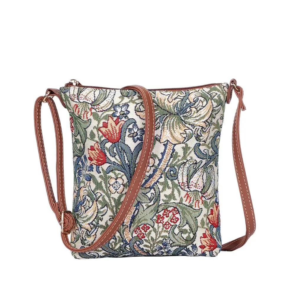 William Morris Golden Lily - Sling Bag by Signare Tapestry