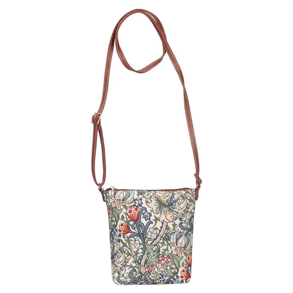 William Morris Golden Lily - Sling Bag by Signare Tapestry
