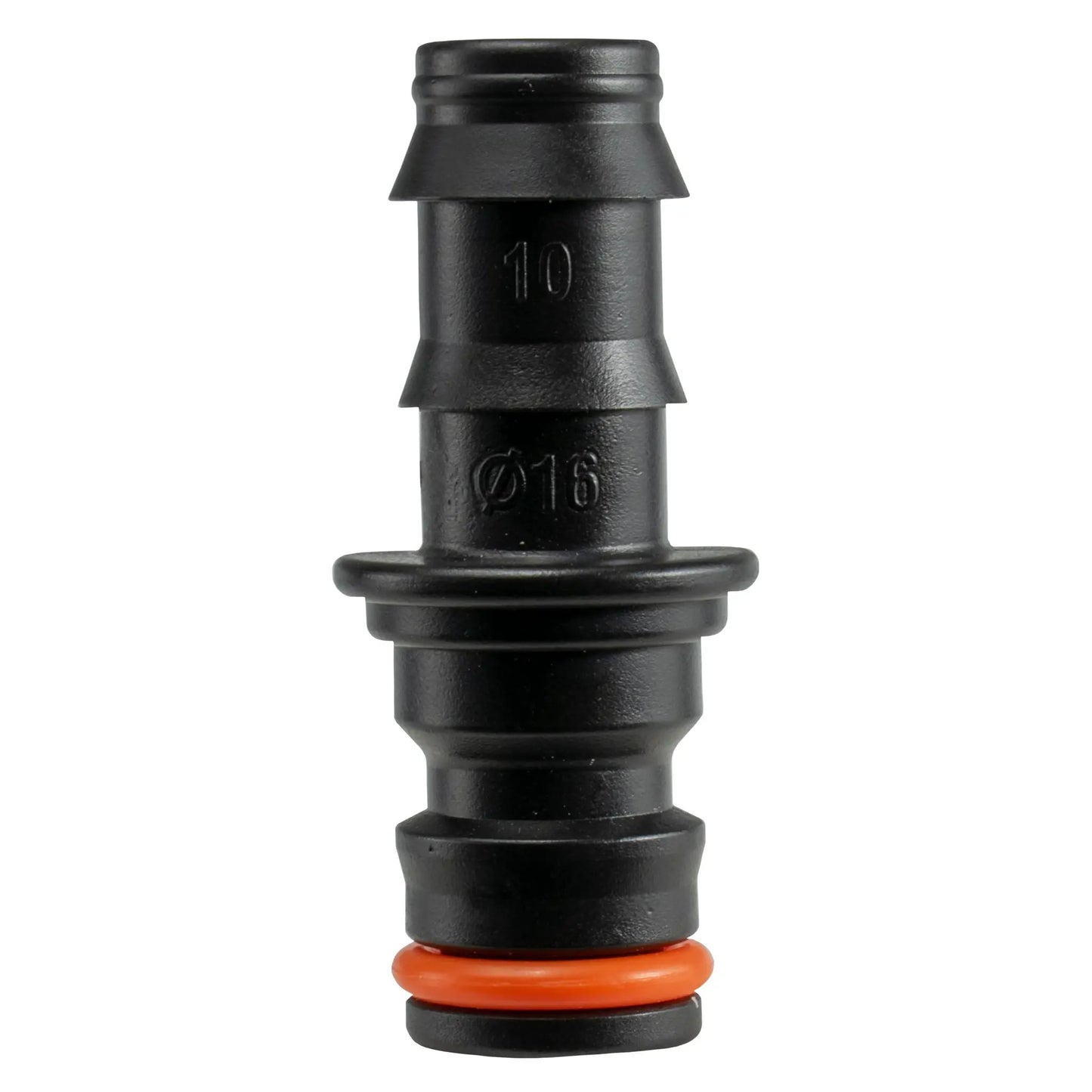 Porous Pipe Connector 1/2" Barb to Snap On Male by AP Supplies