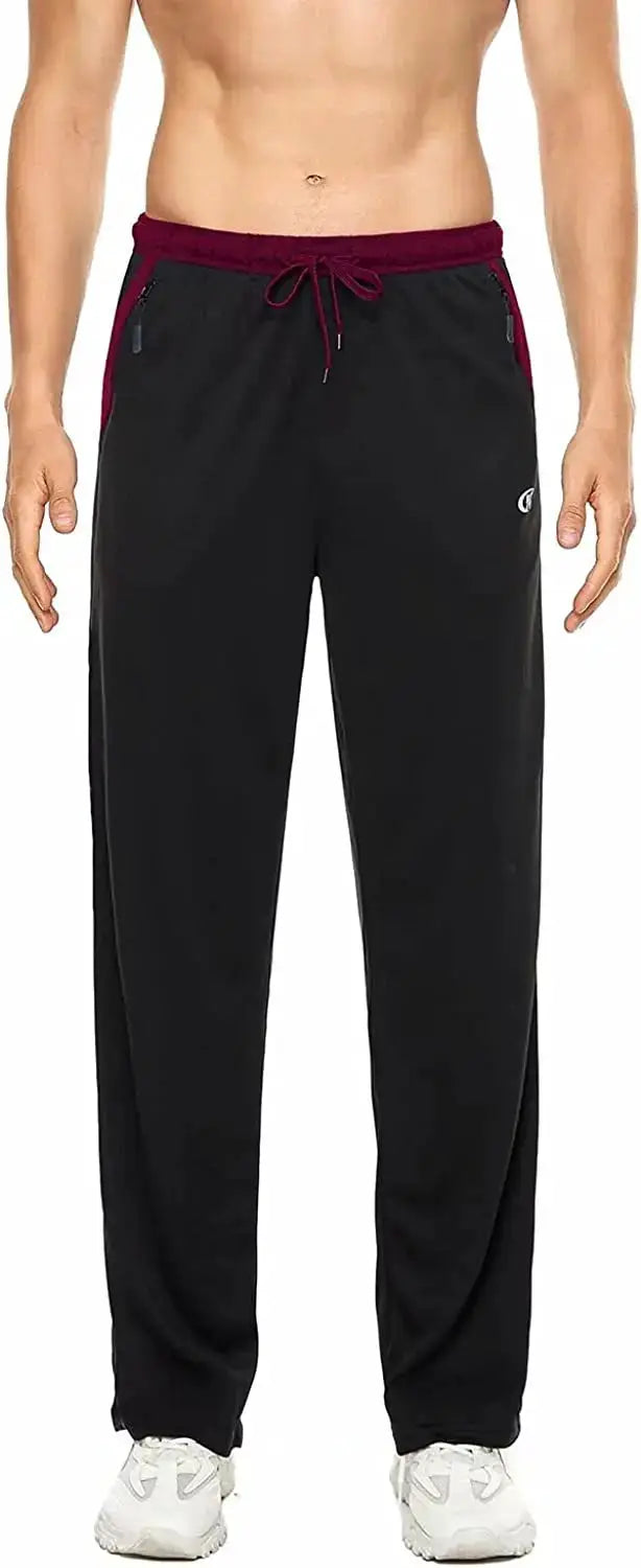 Men Sweatpants Running Sport Pants Drawstring Lightweight Solid Joggers Sport Streetwear Casual Breathable Trousers Tracksuit by All Mart Bristol Ltd