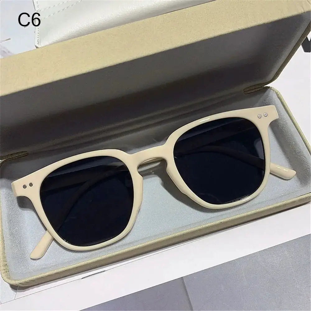 Women's Fashion Eyewear Sun Glasses Square Sunglasses Men Shades Vintage Oversized Sunglasses by All Mart Bristol Ltd