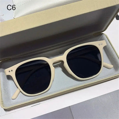 Women's Fashion Eyewear Sun Glasses Square Sunglasses Men Shades Vintage Oversized Sunglasses by All Mart Bristol Ltd