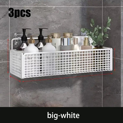 Kitchen Wall Mount Storage Rack Non Perforated Wall Mounted Storage Rack Wall Shelf Spice Rack Kitchen Rack Dish Rack Sink Rack by All Mart Bristol Ltd