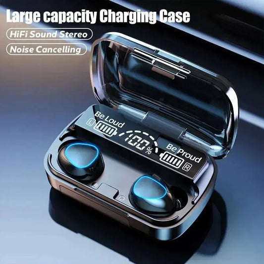 TWS Auriculares Bluetooth Wireless Headphones Sport With Microphone Fone De Ouvido In Ear Headset Gamer Earphones Power Bank by All Mart Bristol Ltd