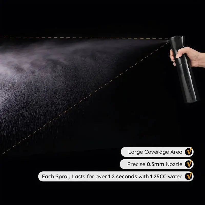200ml Hairdressing Spray Bottle Barber Hair High Pressure Water Can Salon Refill Bottle Beauty Atomizer Container by All Mart Bristol Ltd