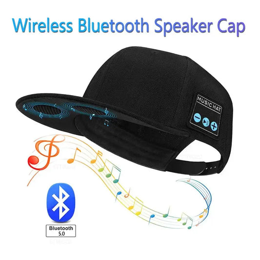 Multifunctional Outdoor Hat With Bluetooth Speakers Wireless Headphones Detachable Adjustable Music Baseball Cap Running Sports by All Mart Bristol Ltd