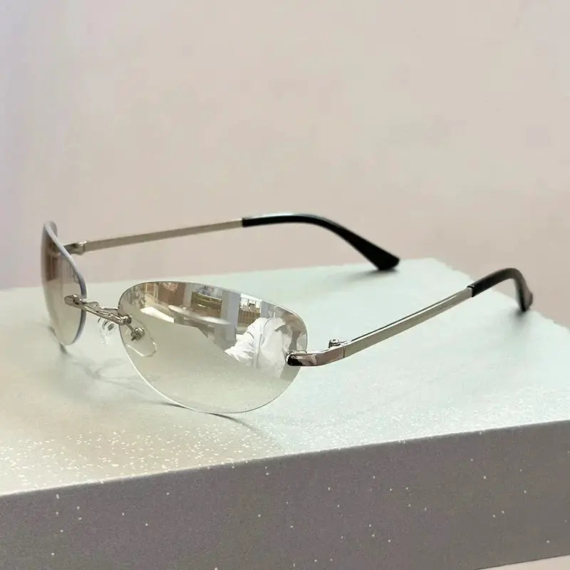 New Luxury Brand Designer Small Frame Cat Eye Sunglasses Women Vintage Fashion Sun Glasses Popular Punk Sexy Ladies Shades UV400 by All Mart Bristol Ltd