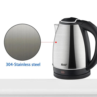 2L Stainless Steel Electric Kettle 1500W Tea Thermo Pot by All Mart Bristol Ltd