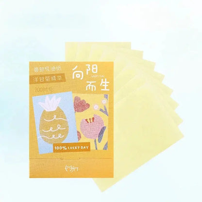 100pcs/set Facial Oil Blotting Paper Matte Face Wipes Oil Control Oil-absorbing Face Cleaning Beauty Makeup Tools Accessories by All Mart Bristol Ltd