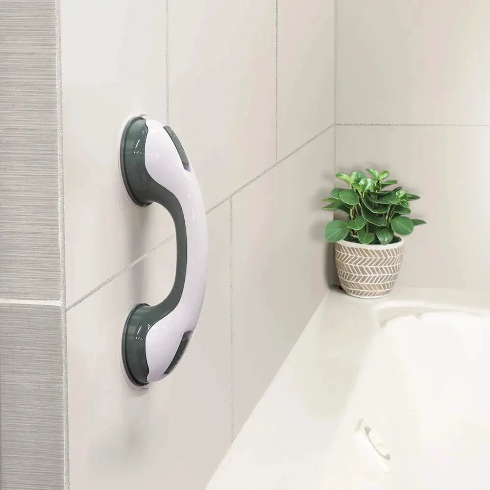 New Shower Handle Safety Helping Handle Anti Slip Support Toilet Bathroom Safe Grab Bar Vacuum Sucker Suction Cup Handrail by All Mart Bristol Ltd
