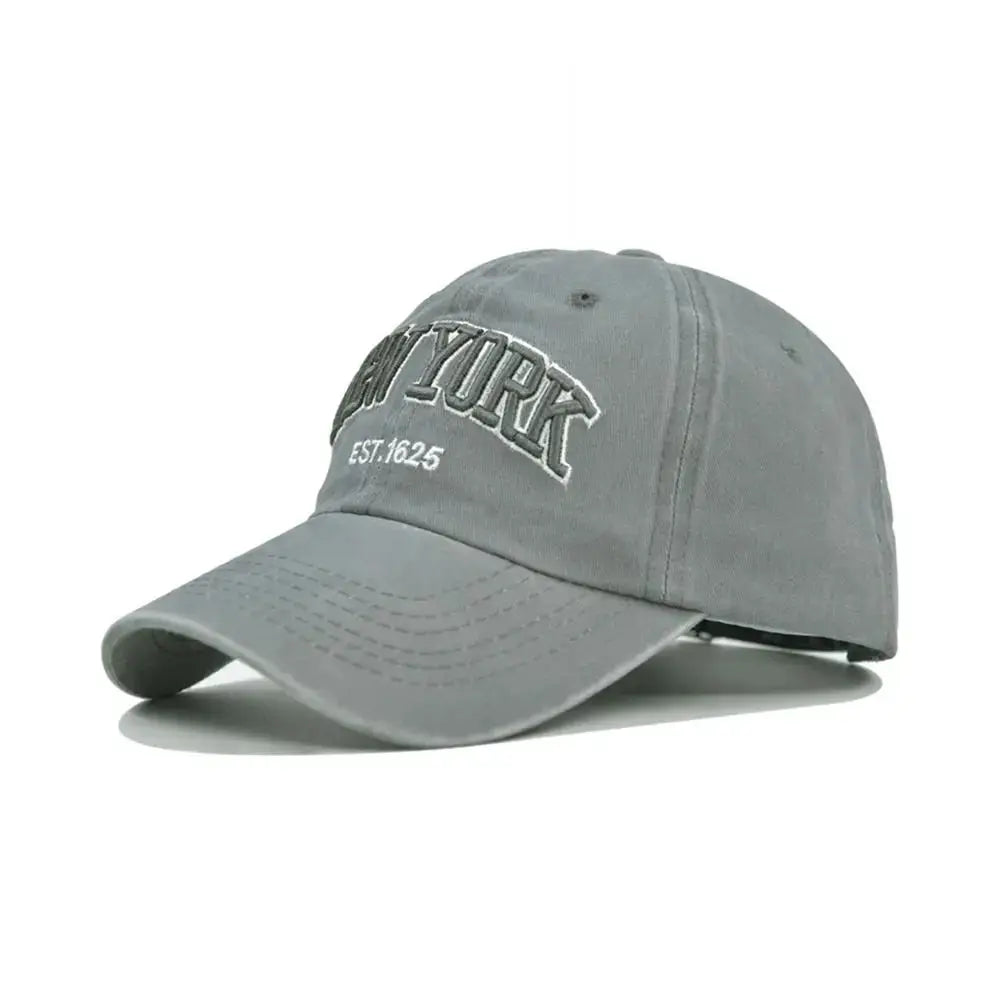 Fashion WASHED DENIM Baseball Cap Men Women Distressed Faded Caps Sunscreen Hats Adjustable Baseball Hats Outdoor Sports Hats by All Mart Bristol Ltd