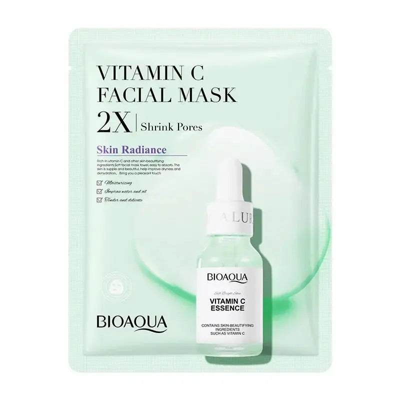 10pcs Centella Collagen Face Mask Moisturizing Refreshing Sheet Masks Hyaluronic Acid Facial Anti-Wrinkle Anti-aging Mask by All Mart Bristol Ltd