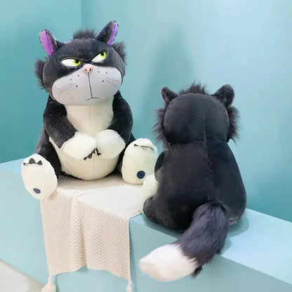30CM Creative Cartoon Lucifer Funny Cat Plush Toy Doll Lucifer Doll Ornaments Children's Comfort Pillow Holiday Gift by All Mart Bristol Ltd