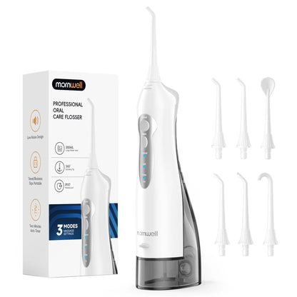 D52 Portable Cordless Water Flosser USB Rechargeable Water Jet Floss Tooth Pick 4 Jet Tip 300ml 3 Modes Teeth Clean for Travel by All Mart Bristol Ltd