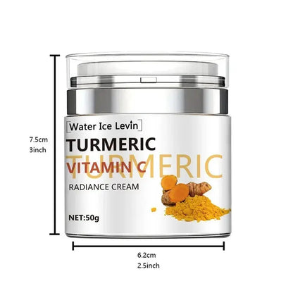 Turmeric Vitamin C Face cream Retinol Moisturizing Nourishing Firming Hyaluronic Lightening Repairing Smooth Skincare Creams by All Mart Bristol Ltd