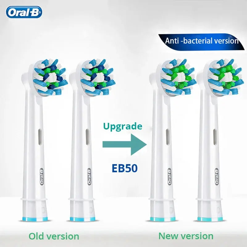 Original Oral B Replacement Brush Heads for Oral-B Rotating Electric Toothbrush Genuine Teeth Whitening Soft Bristle Refills by All Mart Bristol Ltd