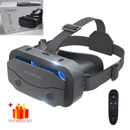 VR Glasses Virtual Reality Headset Viar Devices Helmet 3D Lenses Smart Goggles For Smartphones Phone Mobile Gogle Game Accessory by All Mart Bristol Ltd