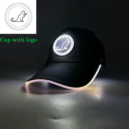 Wholesale Baseball Caps Night Glow Light Cap Boys Girls Fashion Headwear Costumes Accessory Caps Hats by All Mart Bristol Ltd