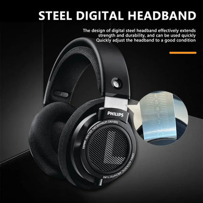 Philips SHP9500 Head-mounted Wired Headphones HiFi Stereo Earphone Monitor Class Music Earbuds E-sports Game Universal Headset by All Mart Bristol Ltd