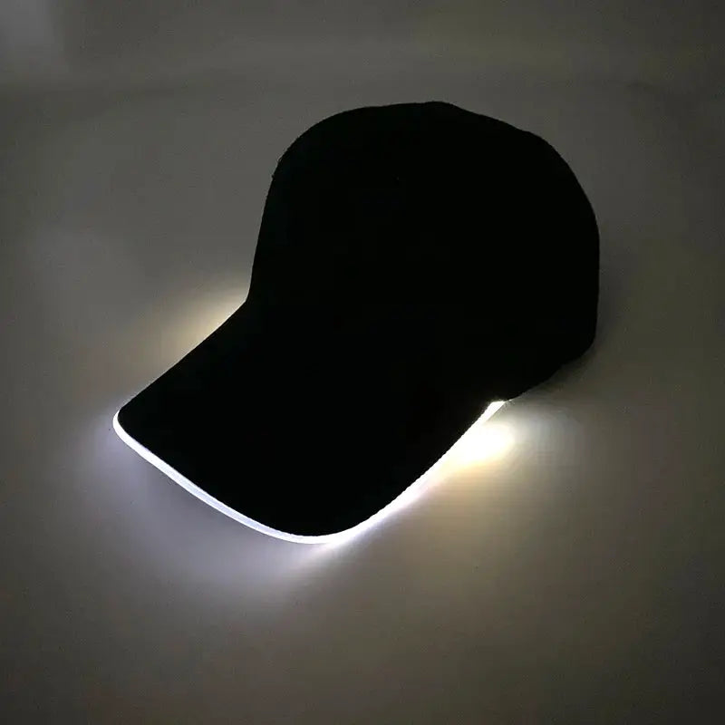 Wholesale Baseball Caps Night Glow Light Cap Boys Girls Fashion Headwear Costumes Accessory Caps Hats by All Mart Bristol Ltd