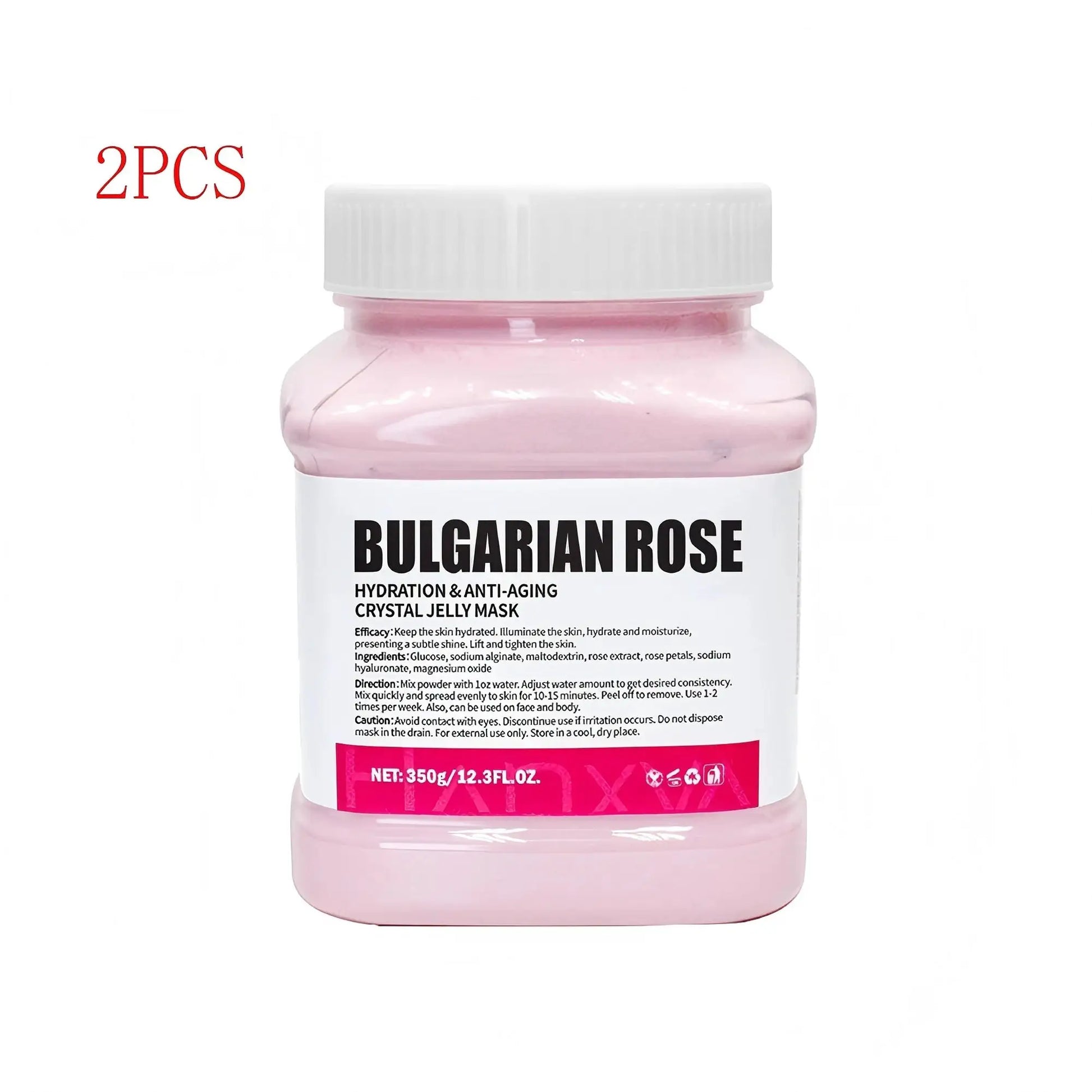 Jelly Mask for Facial Professional Rose Smooth Face Mask Skin Care, Hydrated Nourished Hydro Jelly Mask Powder,Gel Peel Off MasK by All Mart Bristol Ltd