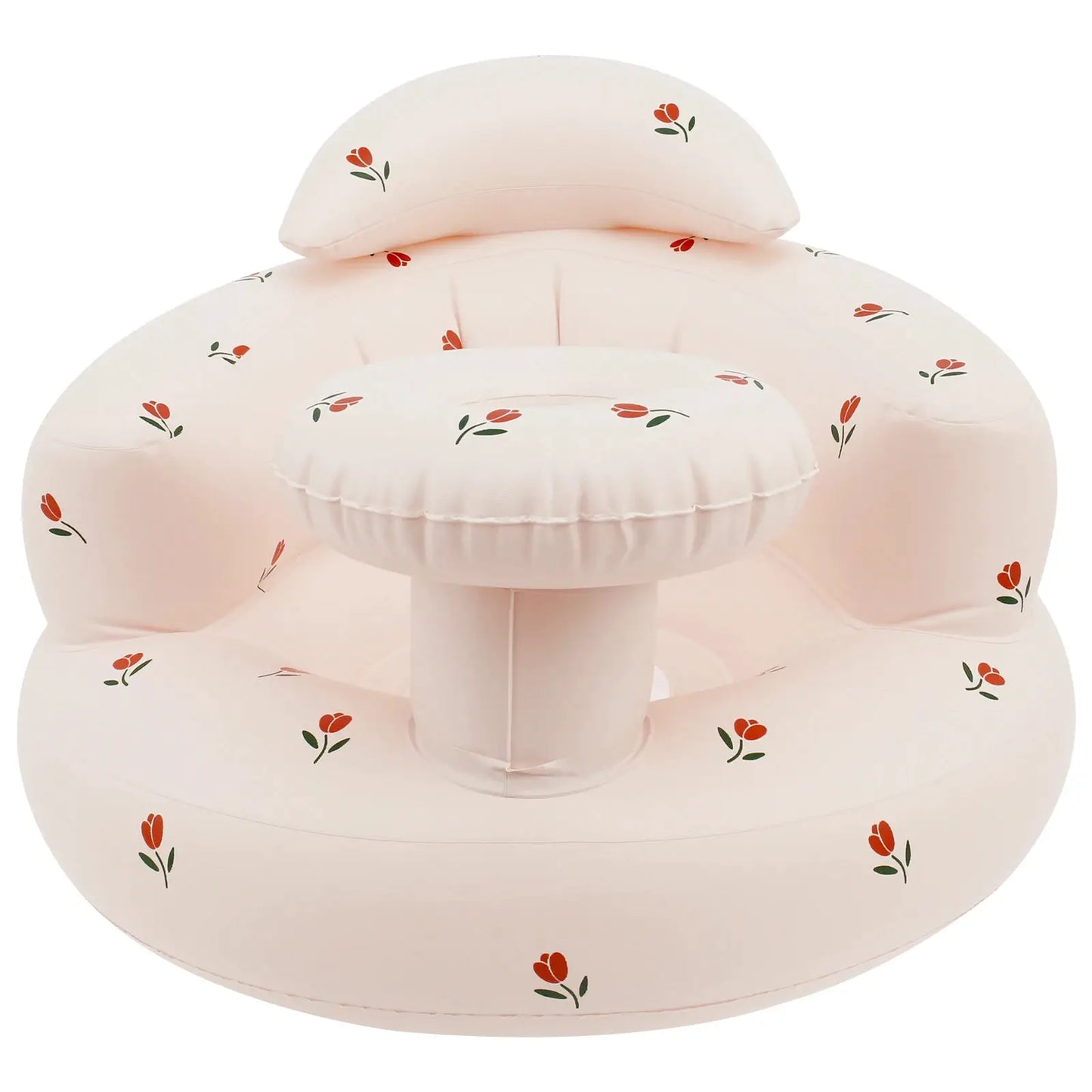 Inflatable Baby Chair Portable Baby Sofa Breathable Inflatable Baby Chair PVC Multifunctional Seat Practice Sitting Bath Stool by All Mart Bristol Ltd