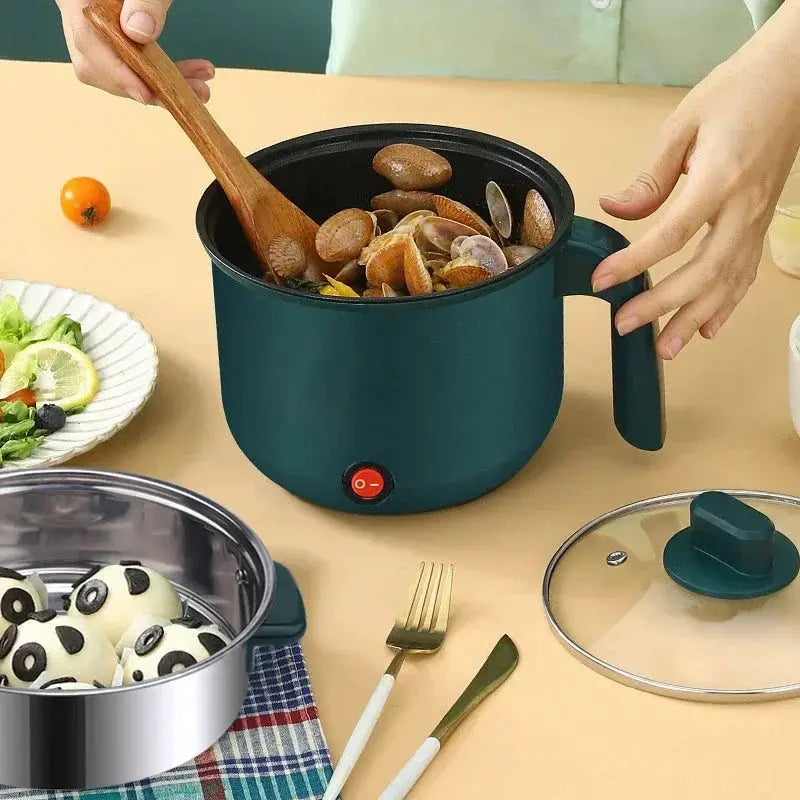 1.8L Electric Mini Rice Cooker Multifunction Non-Stick Cooking Pot by All Mart Bristol Ltd