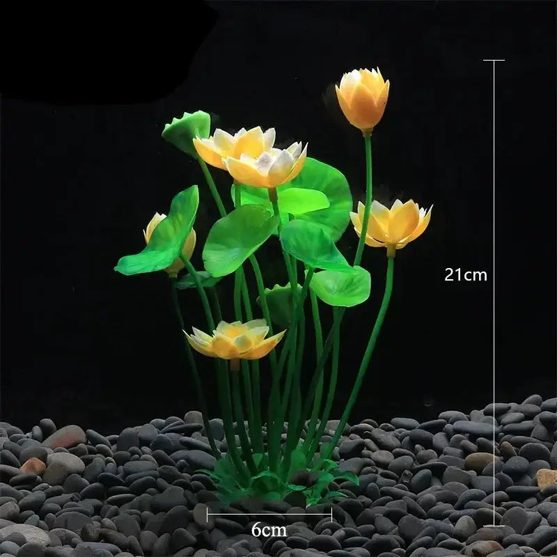 Fish Tank Water Plant Decoration Aquarium Decor Aquatic Plants Underwater Plastic Artificial Grass Accessories Pet Supplies Home by All Mart Bristol Ltd